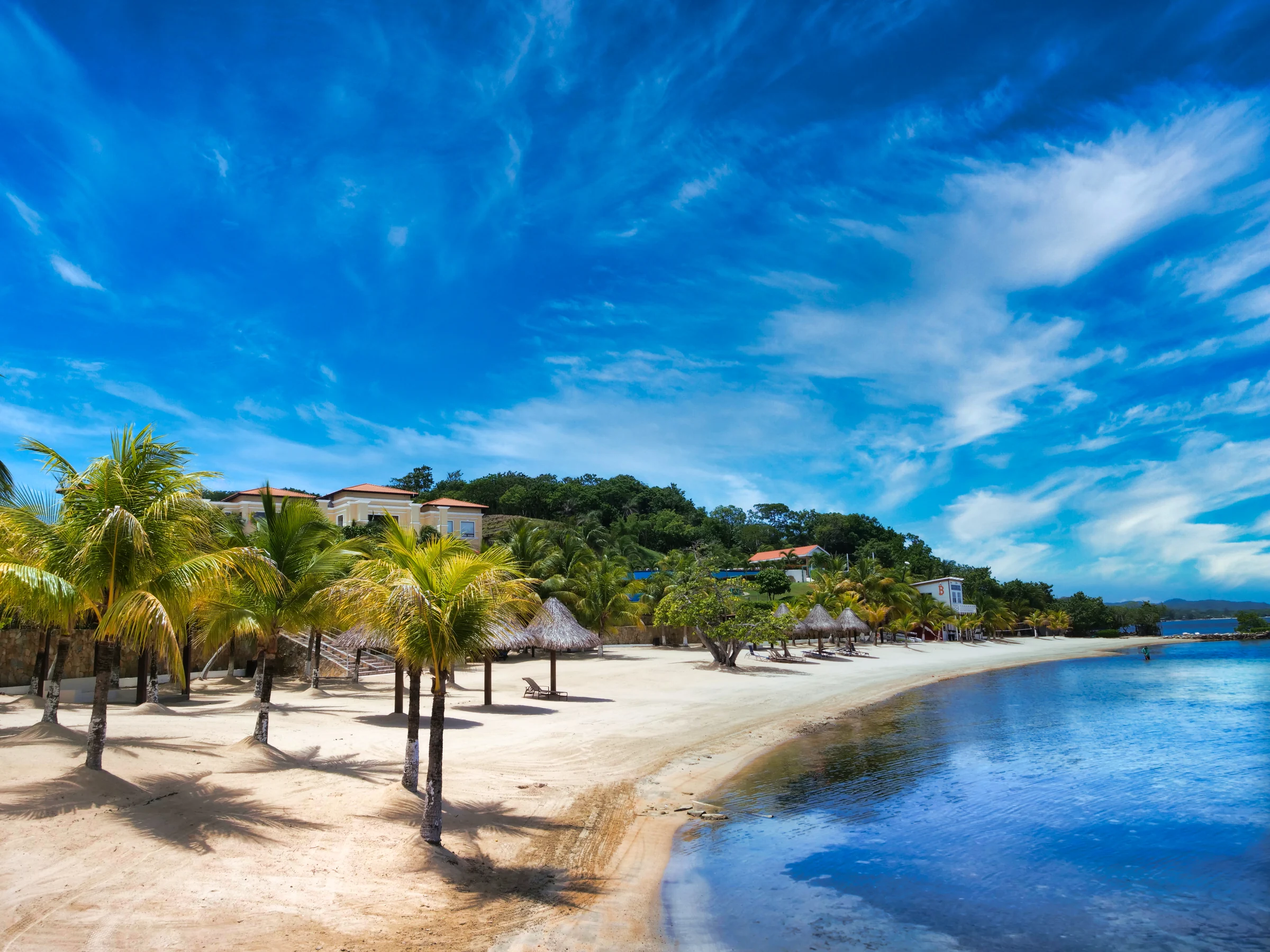 Pristine Bay shoreline